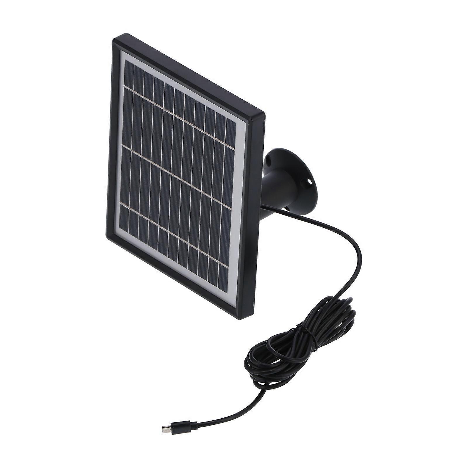 5.5v 3.3w Solar Panel Monocrystalline Solar Panel Power Supply For Wireless Security Camera
