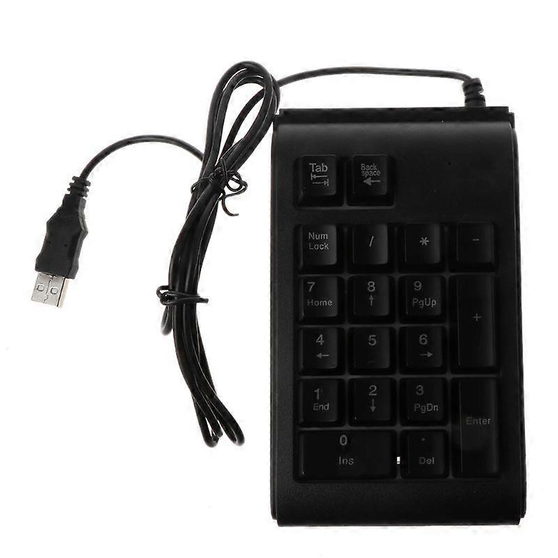Three Colors RGB Backlit USB Wired Keyboard Waterproof Number Pad Numeric Keypad Mini Numpad Multi-functional Digital Keys