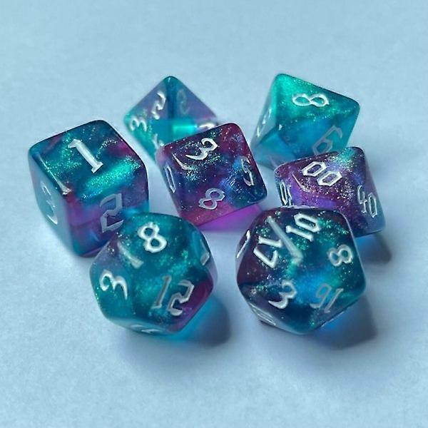 7 pcs/ set DND dice Polyhedral dice STYLE 6 STYLE 6 Style 6