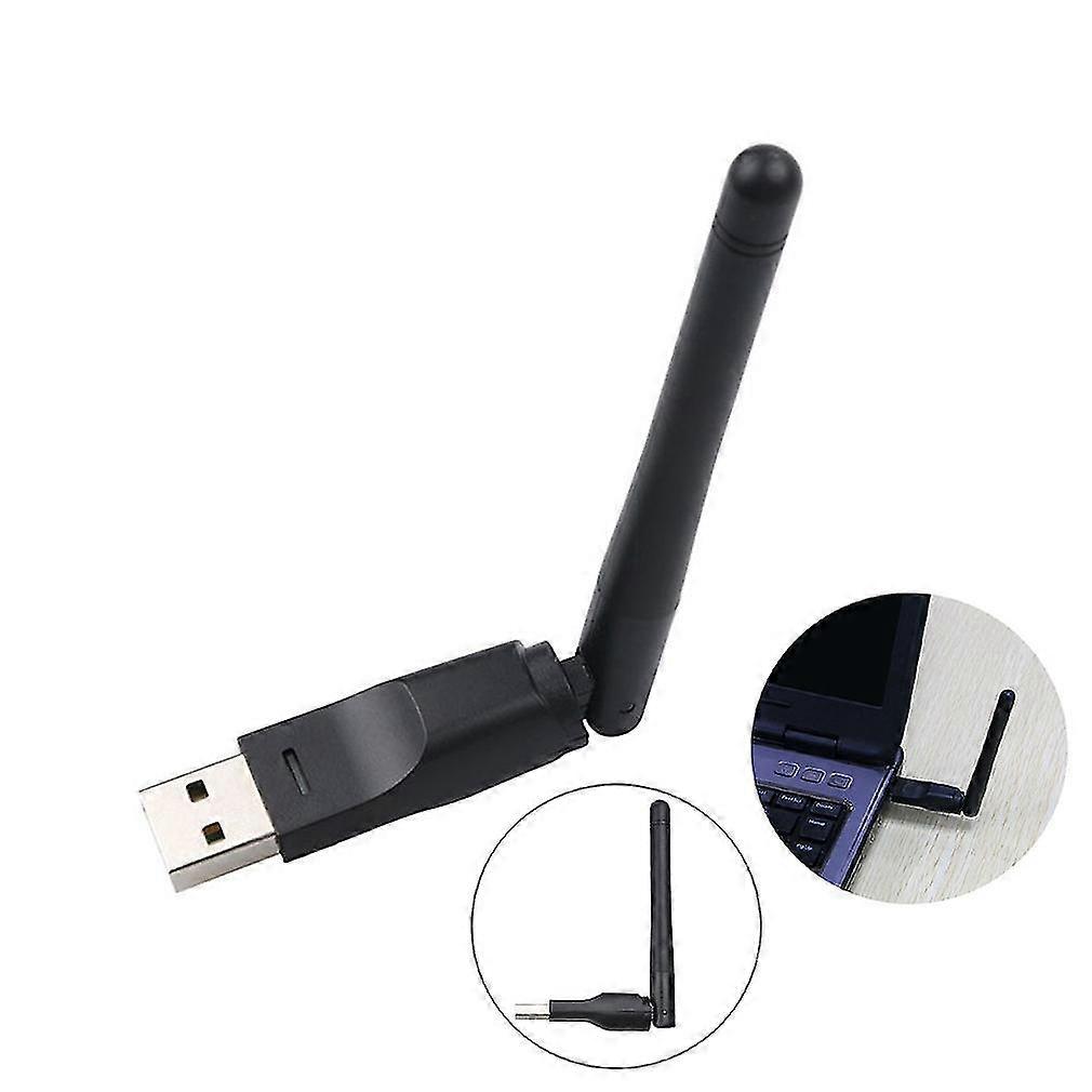 Usb Wifi Antenna Mtk7601 Wireless Network Card Usb 2.0 150mbps 802.11b/g/n Network Adapter With Rotatable Antenna