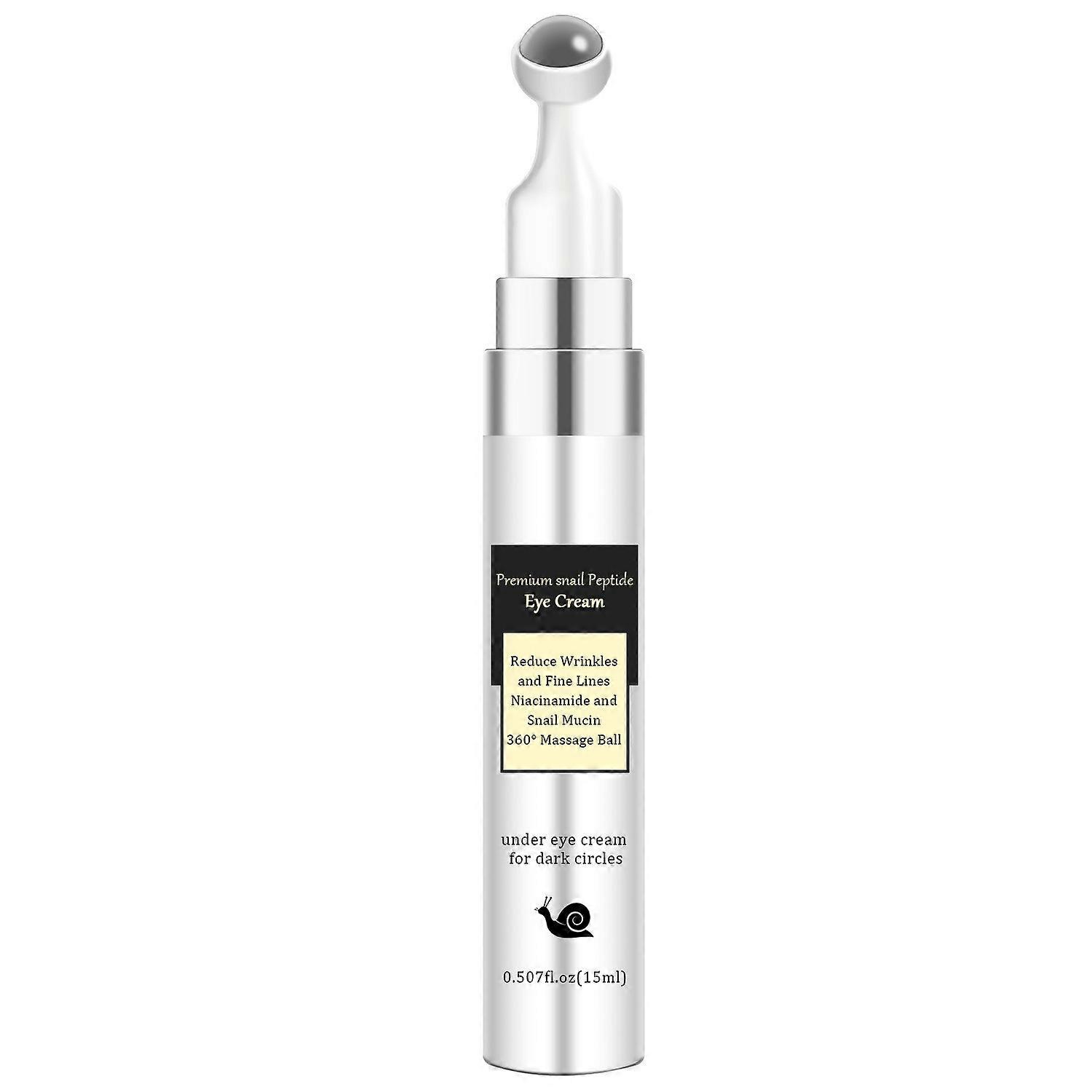 Snail Peptide Eye And Eye Roller Cream Moisturize And Firm Improve Dark Circles And Puffiness And Reduce Fine Lines 15ML