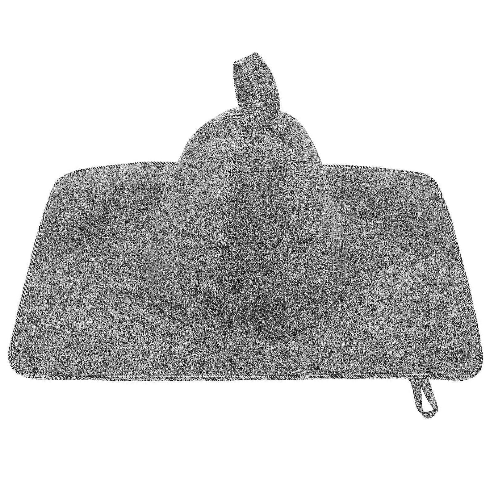 1 Set Of Water Absorbing Sauna Hat Reusable Sauna Hat Kit Sauna Hat Stylish Sauna Hat Pad Kit