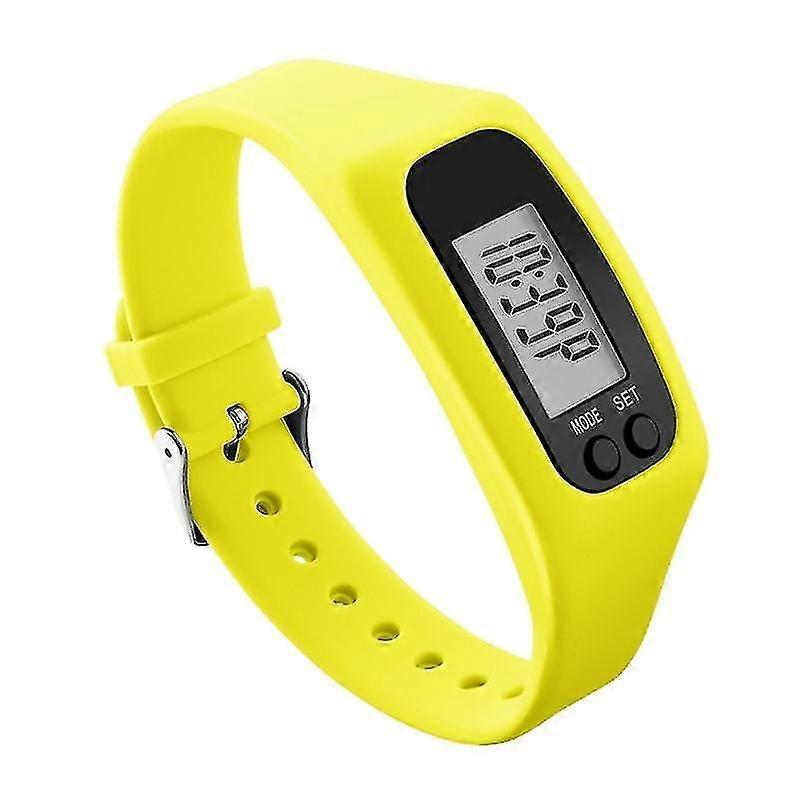 Smart Wrist Watch Bracelet Led Pedometer Run Step Walking Calorie Counter