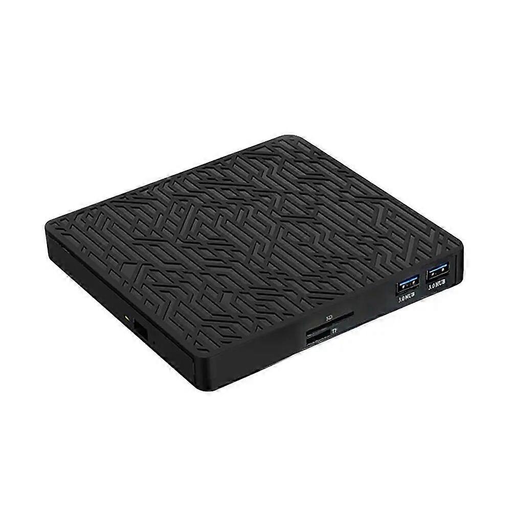 5 In 1 External Optical Drives USB3.0 Type C DVD Player Multifunctional Recorder Burner Mobile Card Reader