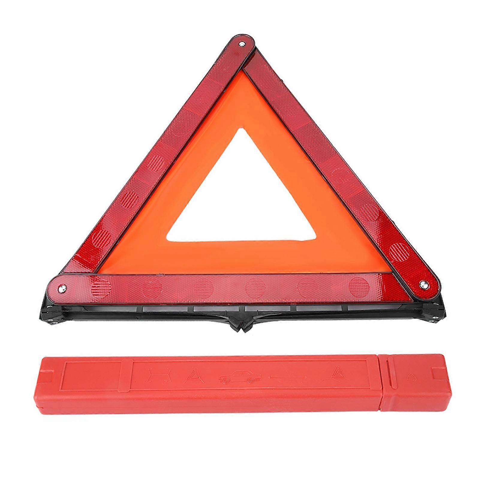 Foldable Car Reflective Triangle Emergency Fault Sign Warning Board Car Stop Sign