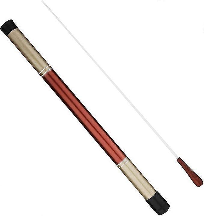 قائد العصا مع حالة باتون ، 15 بوصة طويلة حفلة موسيقية باتون أوركسترا باتون ميوزيك باتون مع مقبض خشب الورد لفرقة موسيقية الأوركسترا Performa
