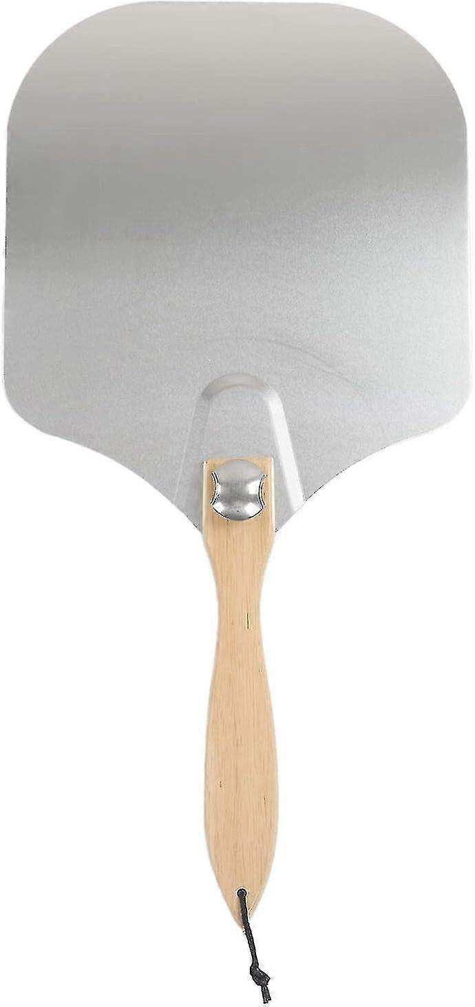 12 Inch Aluminum Pizza Paddle With Oak Handle,pizza Peel,pizza Spatula,durable Collapsible Pizza Spatula Paddle,pizza Transfer Tool,for Baking Bread,p