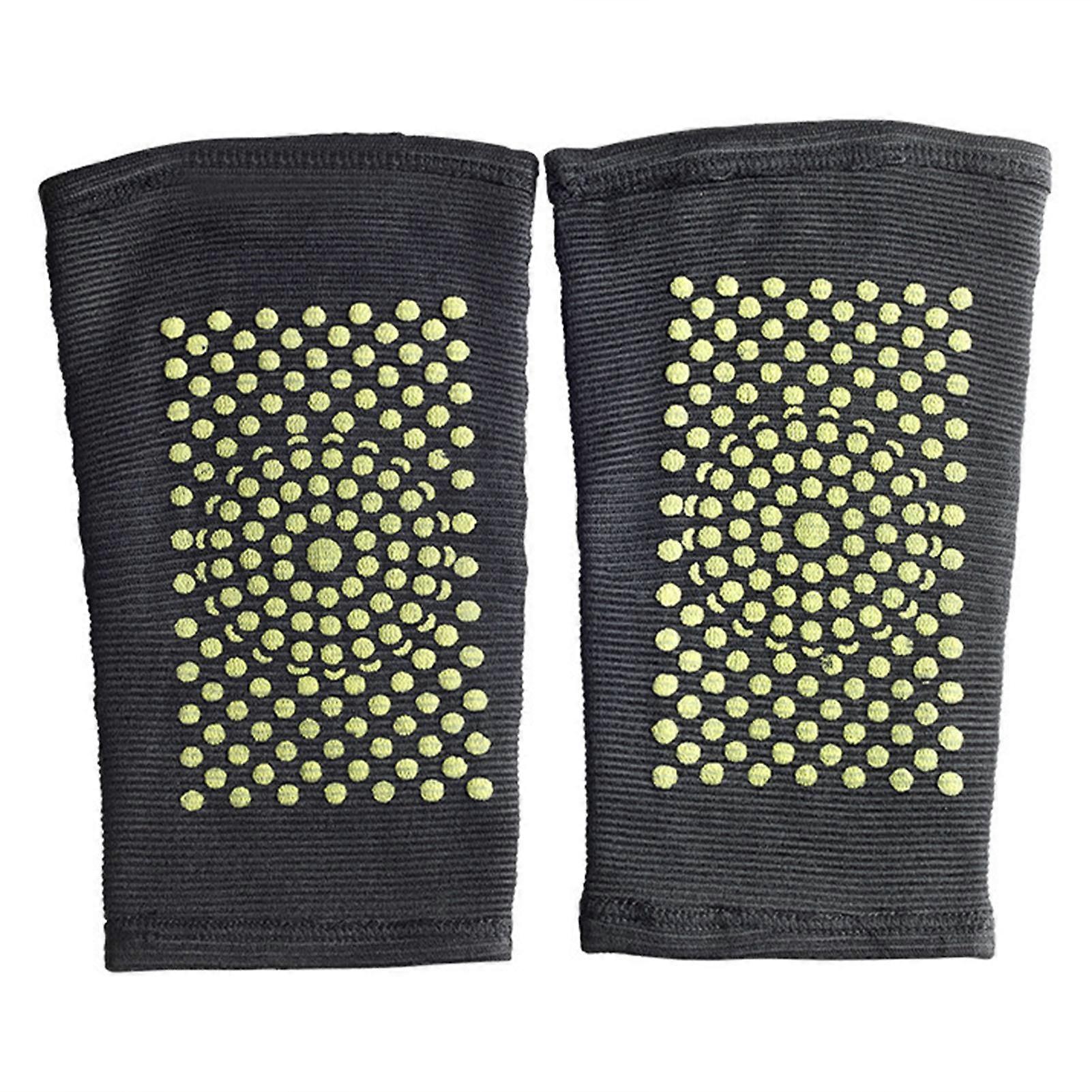 High Elastic Self-Heating Knee Braces Non-Slip Breathable Knee Wraps for Relieve Local Fatigue