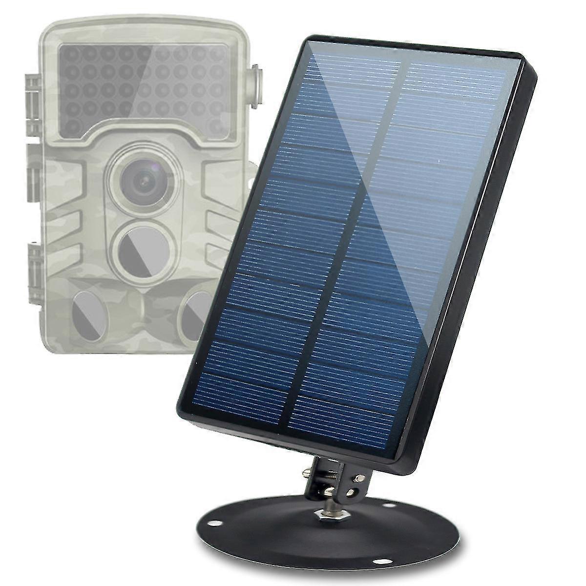 Otwoo Solar Panel 12v/1a 6v/2a 5200mah Waterproof Ip56 For Hunting Game Trail Cameras