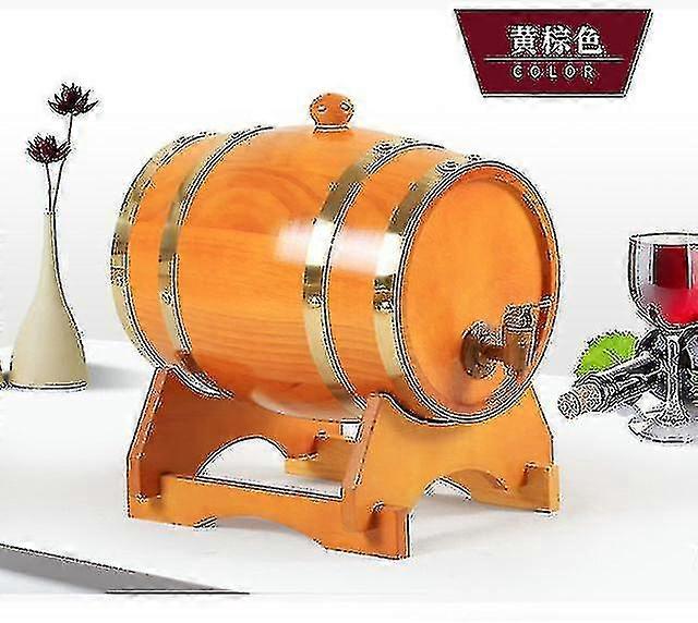 1.5 / 3 / 5l El Vinta البلوط البيرة تخمير المعدات ميني برميل البيرة المشروب المنزل برميل الحنفية موزع لويسكي وعاء الروم