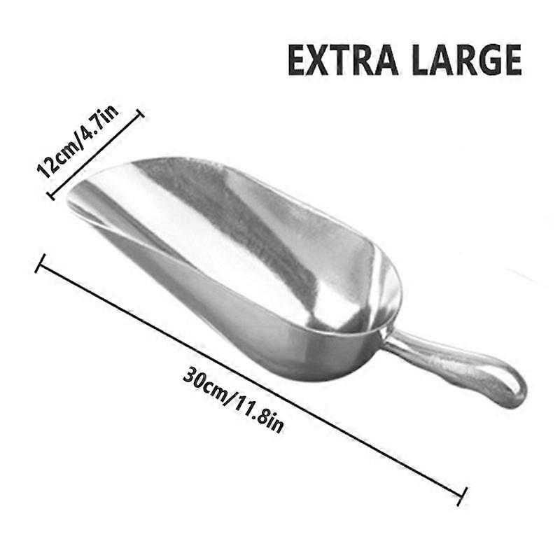 Aluminum Alloy Multipurpose Shovel Portable Tea Shovel Ice Shovel Flour Spatula Rice Shovel for Kitchen Supplies