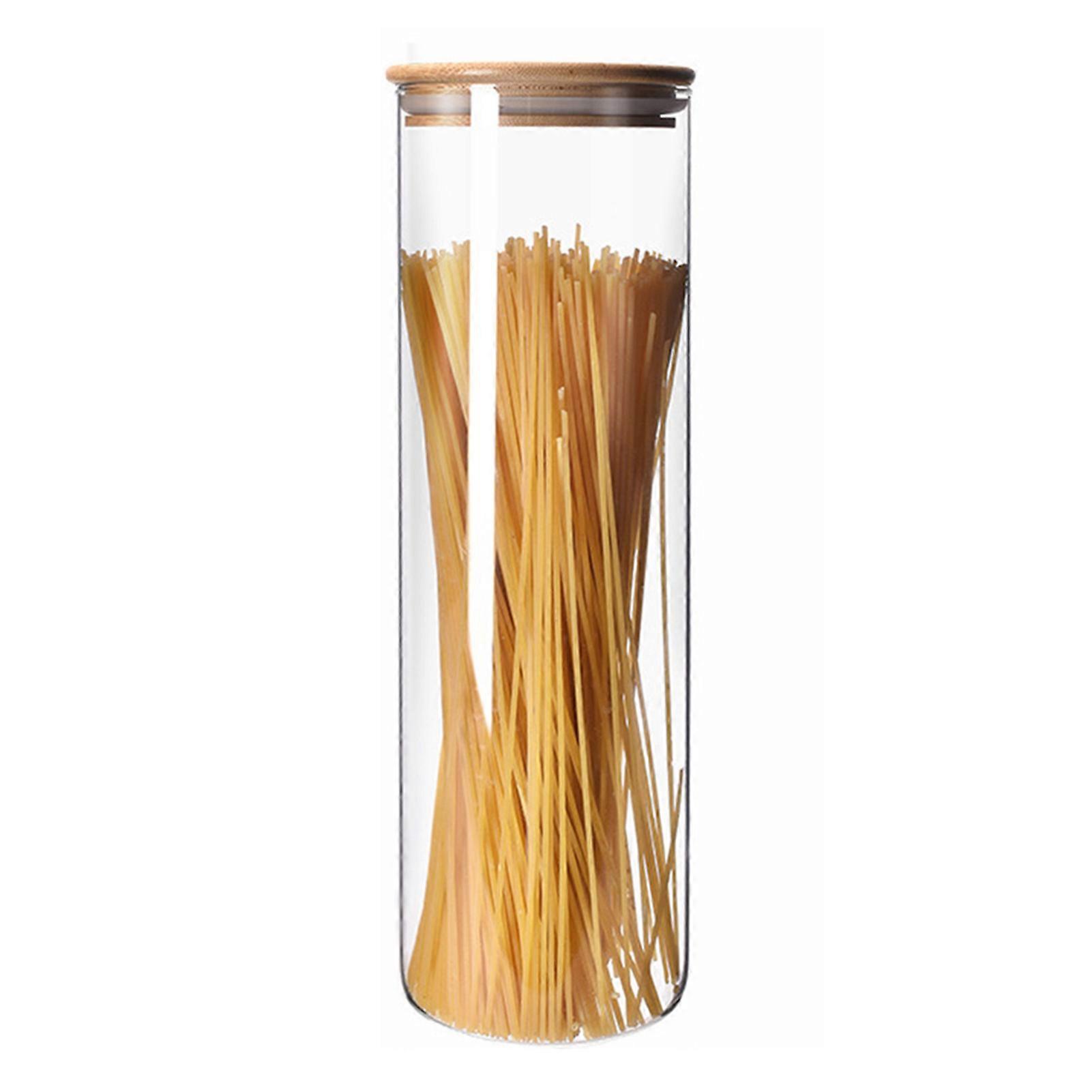 Glass Kitchen Storage Canister Large Capacity Storage Jar for Food Storage Organization