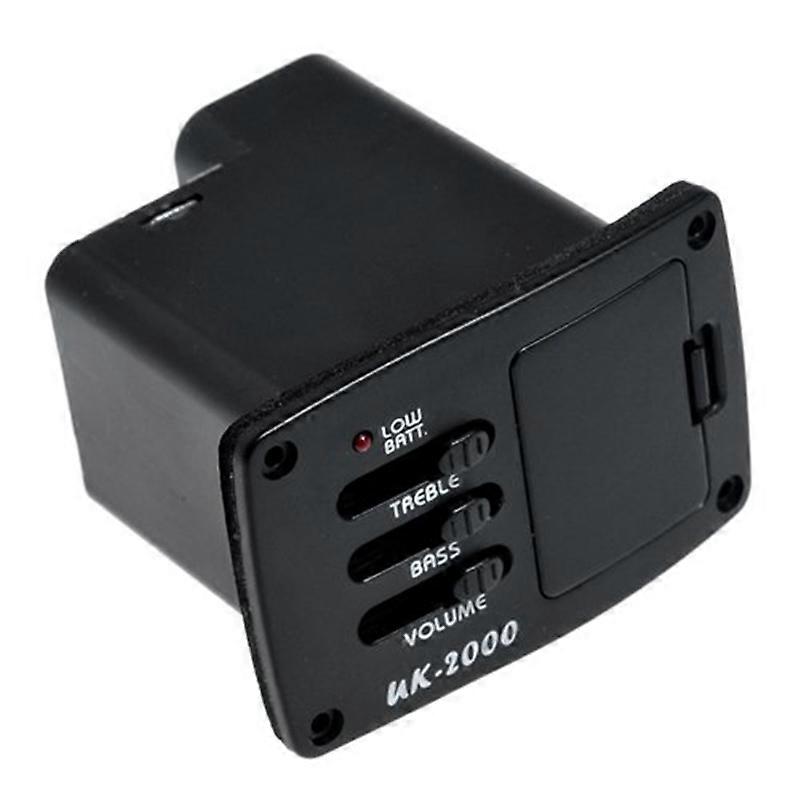 Belcat UK-2000 スパイラルピエゾケーブルピックアップ式とプリアンプ ウクレレ用(バッテリーなし)