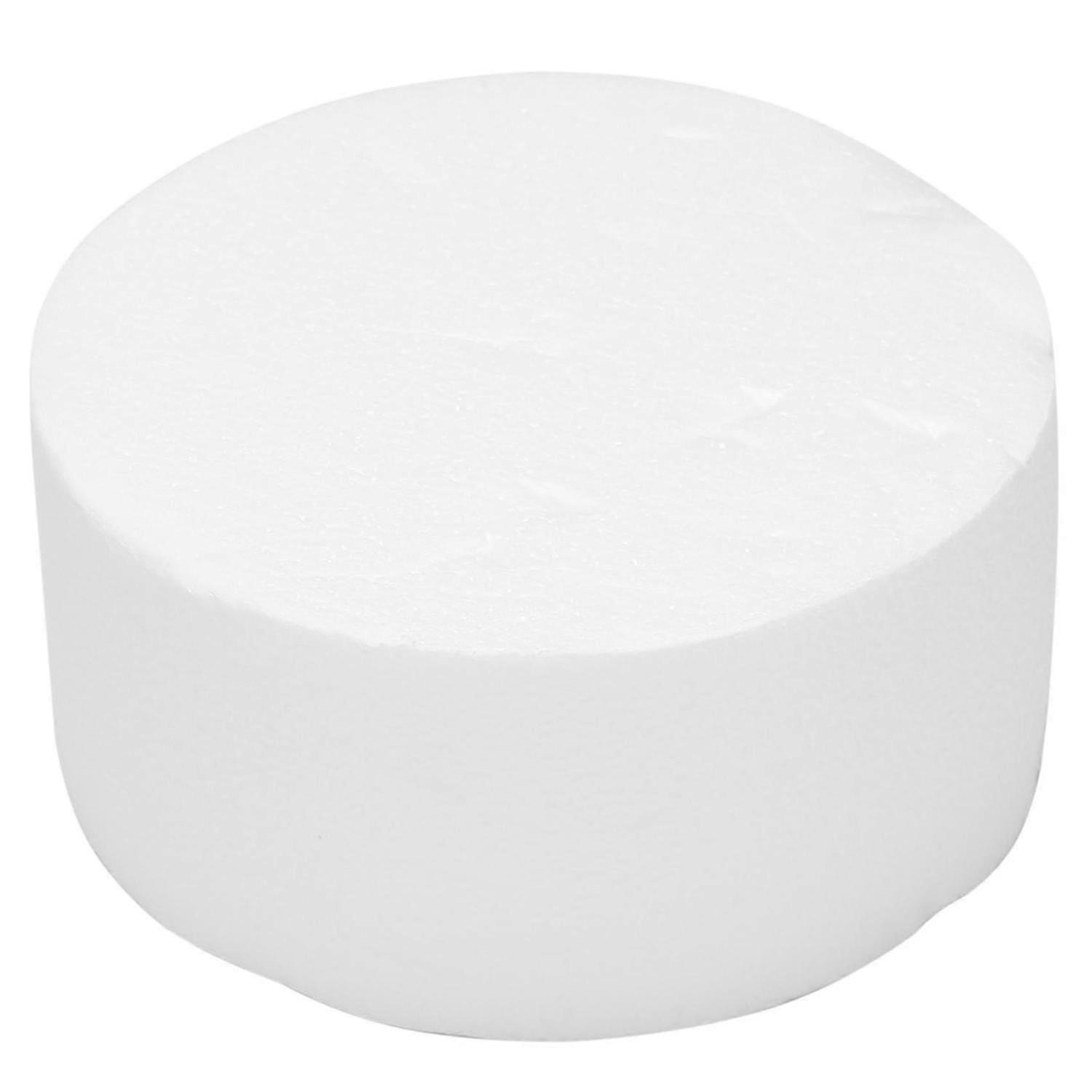 Round Styrofoam Cake Dummy (6 Inch)