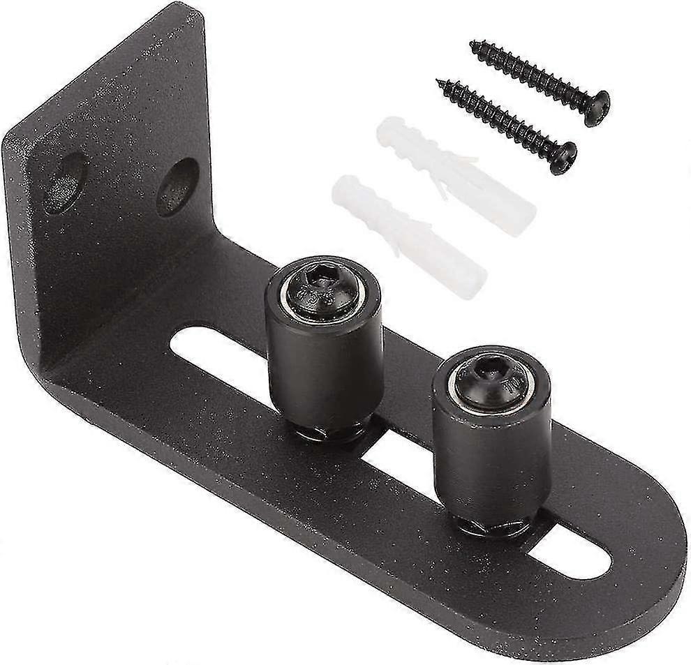 Carbon Steel Adjustable Sliding Floor Guide, Barn Door Hardware, Stay, Roller Channel Guides, Sliding Door Hardware, Accessory(2#) Hy