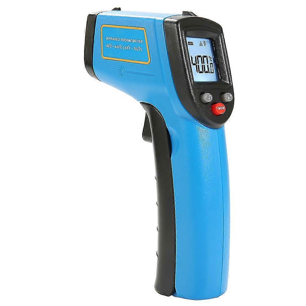 Gm321 Laser Infrared Thermometer Non-contact Digital Industrial Thermometeradjustable Emissivity &max/min/at/cal; -58f~752f(-50c400c) Ir Thermometer F