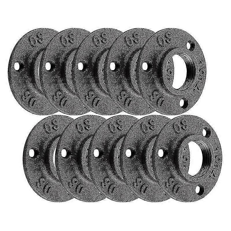 אוגן רצפה - 10 חבילות צינור אוגן ברזל יצוק