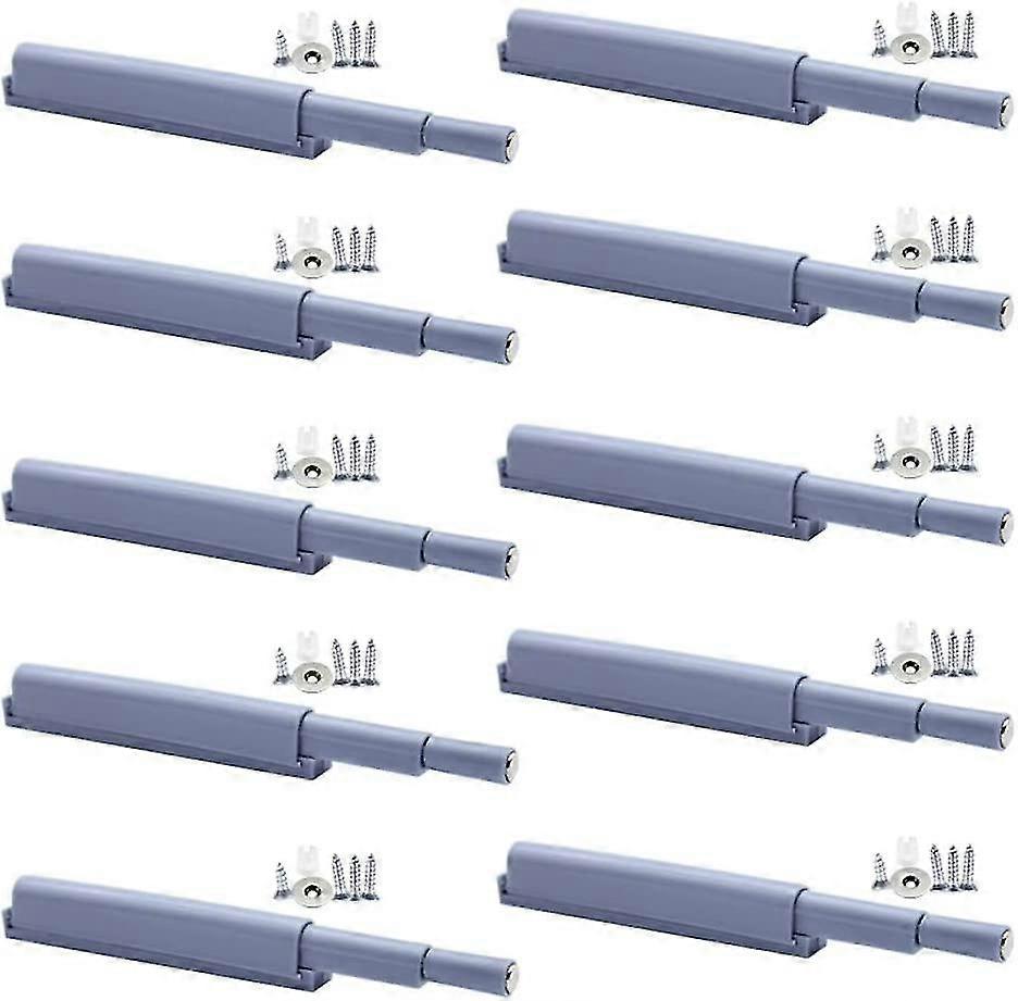 Door Closer Heilwiy Set Of 10 Push Buffer System Magnetic Door Closers Buffer Damper