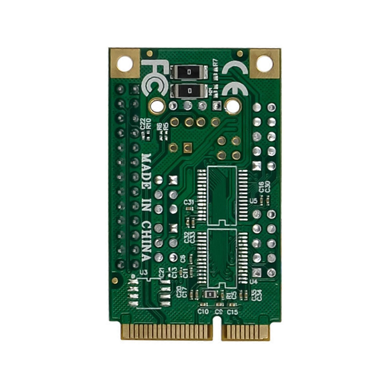 Mini PCIE CH382L 1P Expansion Control Card Multi-I/O Serial and ...