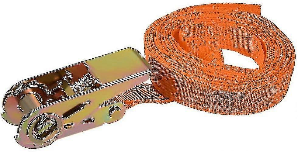 Ratchet Tie Down Lashing Strap 5mx25mm 250kg Load Cap Polypropylene For Moving