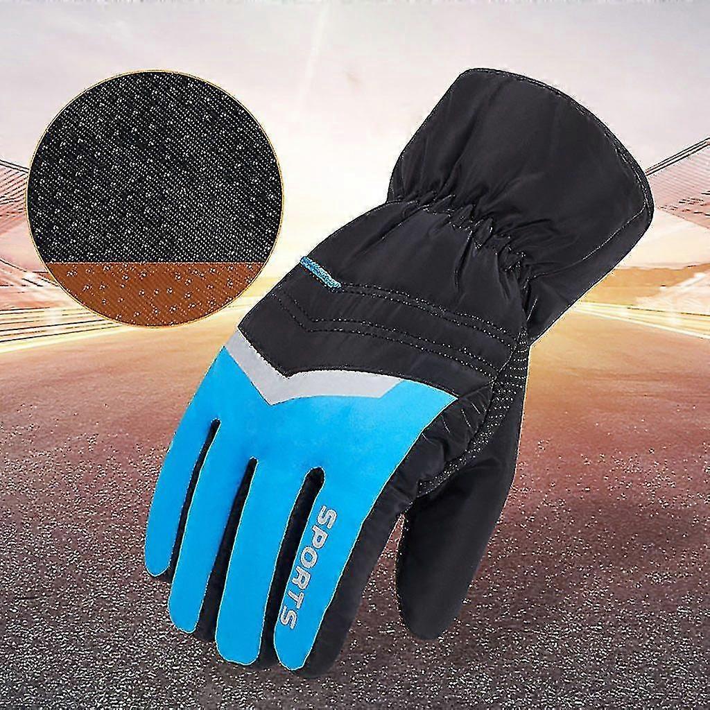 Gloves mittens winter warm mens gloves touch screen splash proof windproof