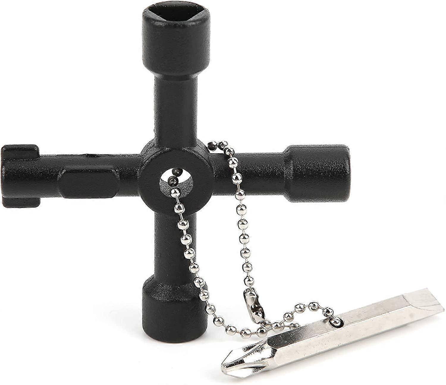 4 Way Cross Wrench Universal Cross Multifunction Wrench