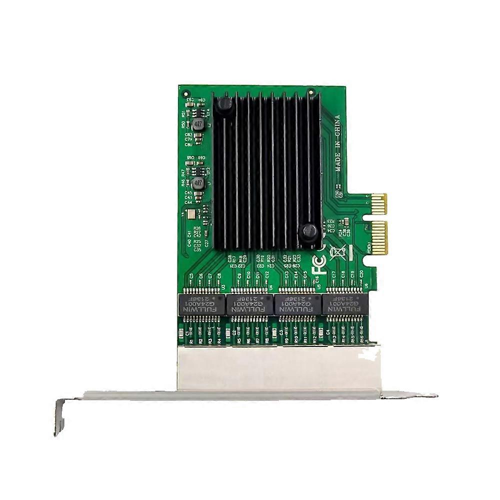 Scheda adattatore di rete PCI-e PCIe x1 Gigabit Ethernet a 4 porte Chipset NIC Realtek