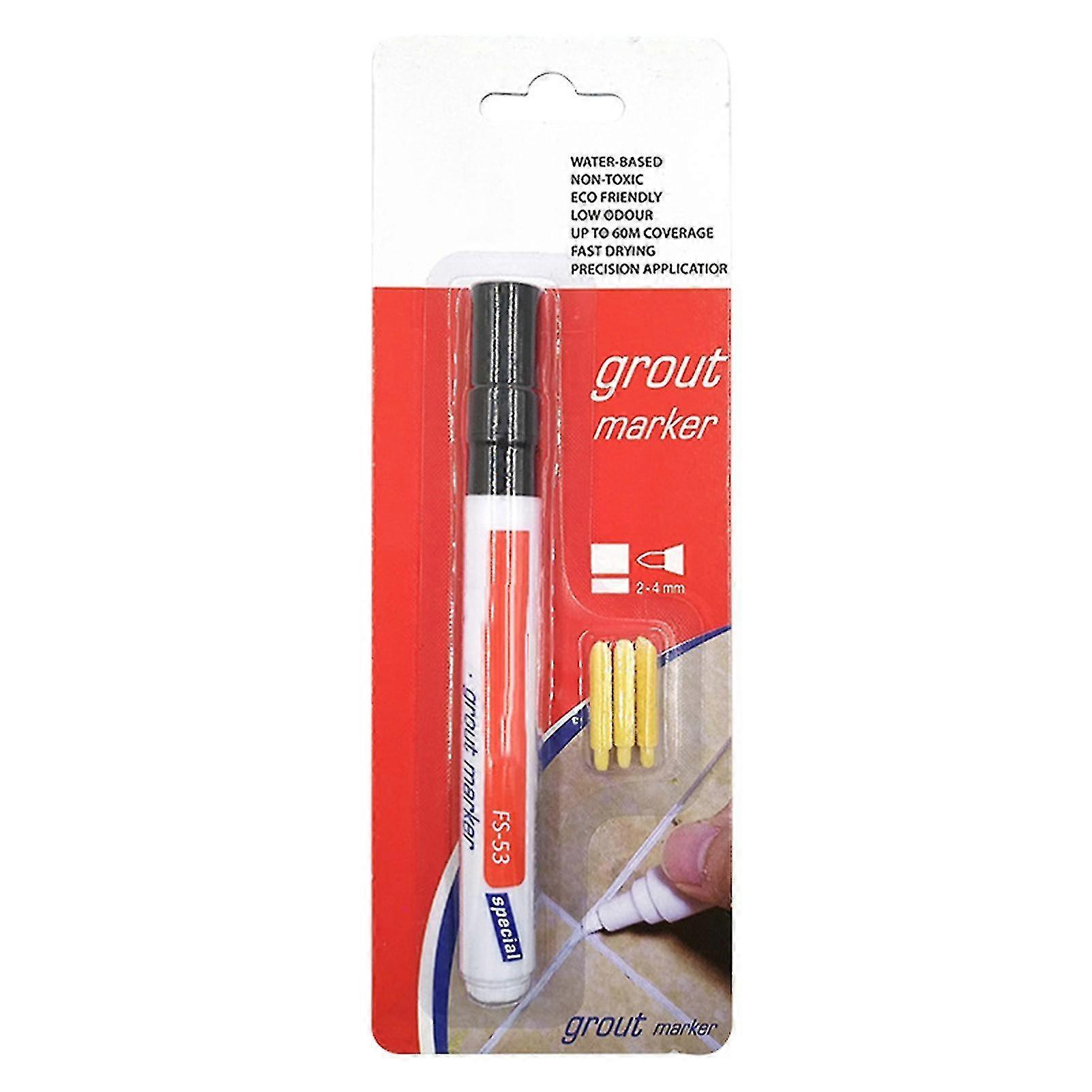 Tile Pen Wall Grout Color Pen Tile Repair Pen Refill Wall Gap Grout Refresher Marker