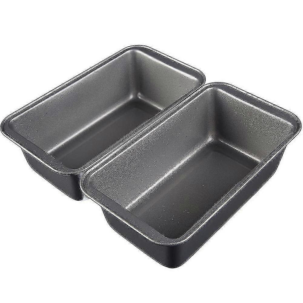 2pcs Non-stick Toast Bread Mold Pound Cake Mold Rectangular Tray