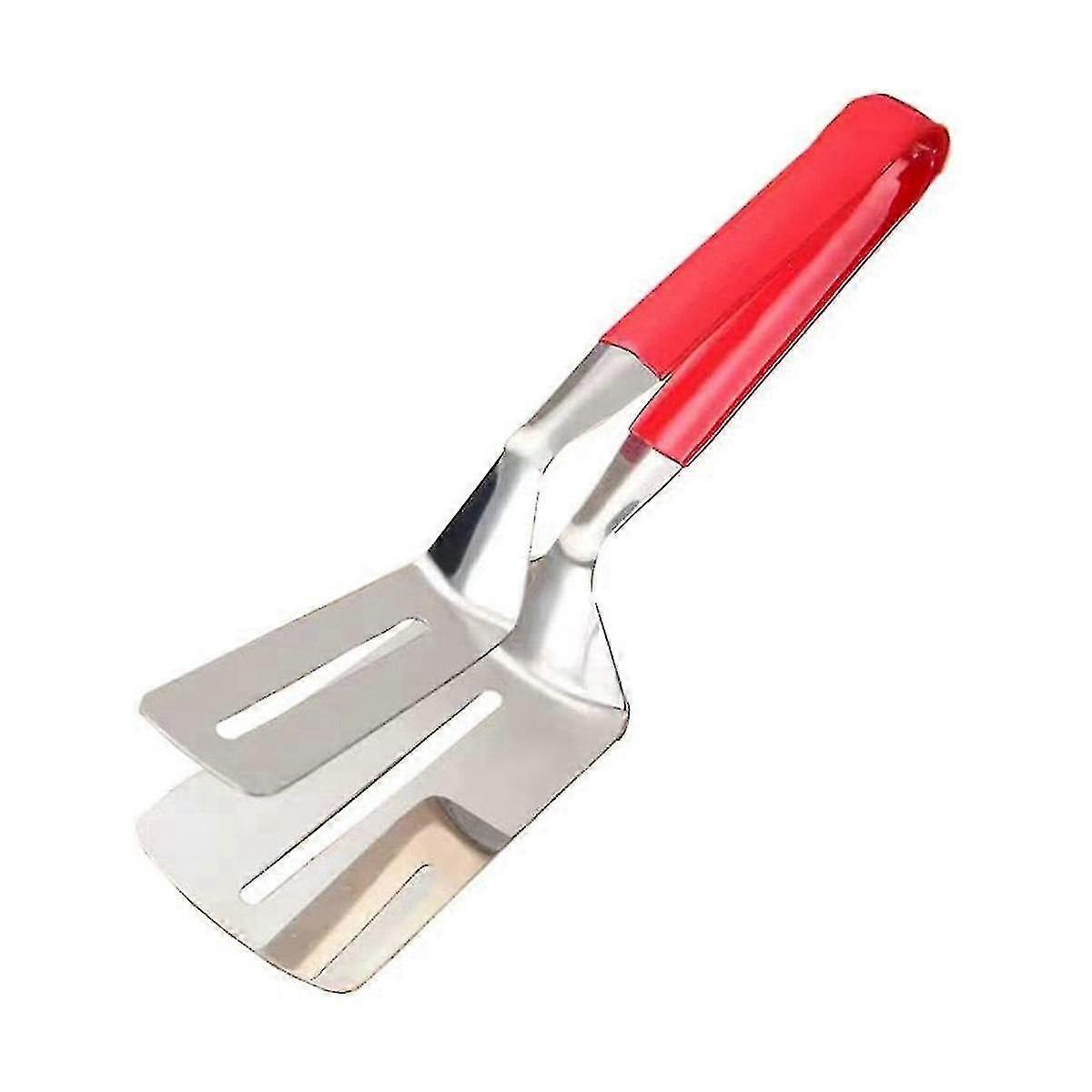 火傷防止両面トング、多機能ステンレススチールフードフリップショベルクリップ、Steに使用