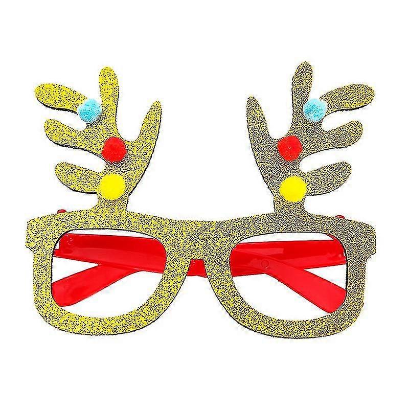 Kreative barn Julebriller Dekorert Julepynt