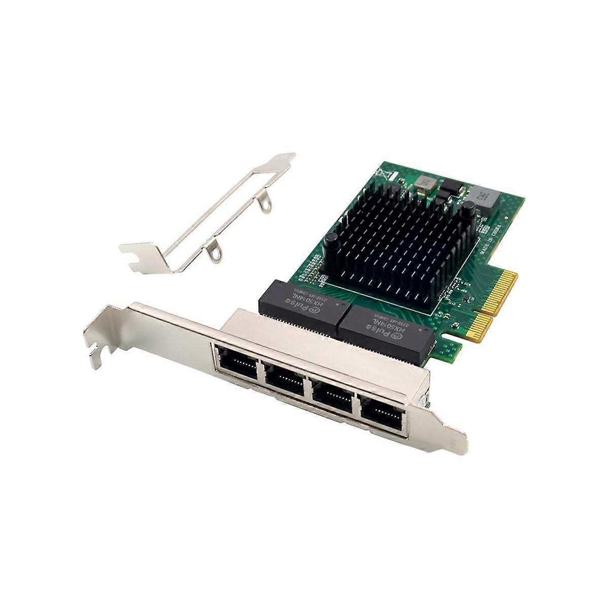 PCI-E X4 Server Network Card BCM5719 4 Port RJ45 Gigabit Ethernet Server Adapter PCI-E Network Card