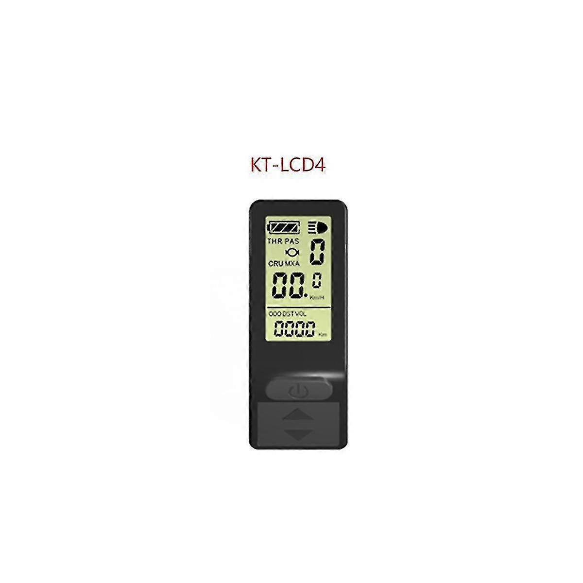 E-bike Lcd Display Mini Meter Kt-lcd4 Display Compatible With 24v 36v 48v Kt E-bike Conv
