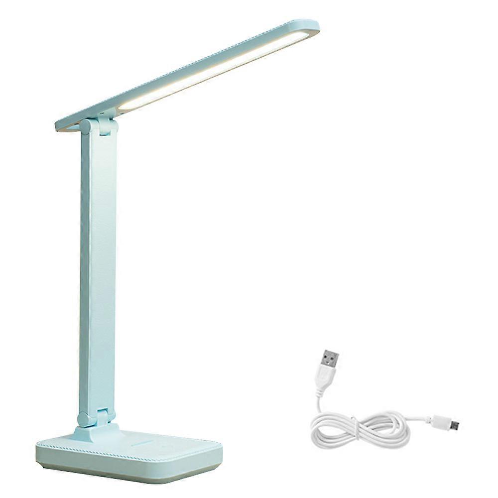 LED Desk Lamp Reading Lamp with USB Charging Port 3 Lighting Modes , Sensitive Control, Eye-Caring Office Lamp