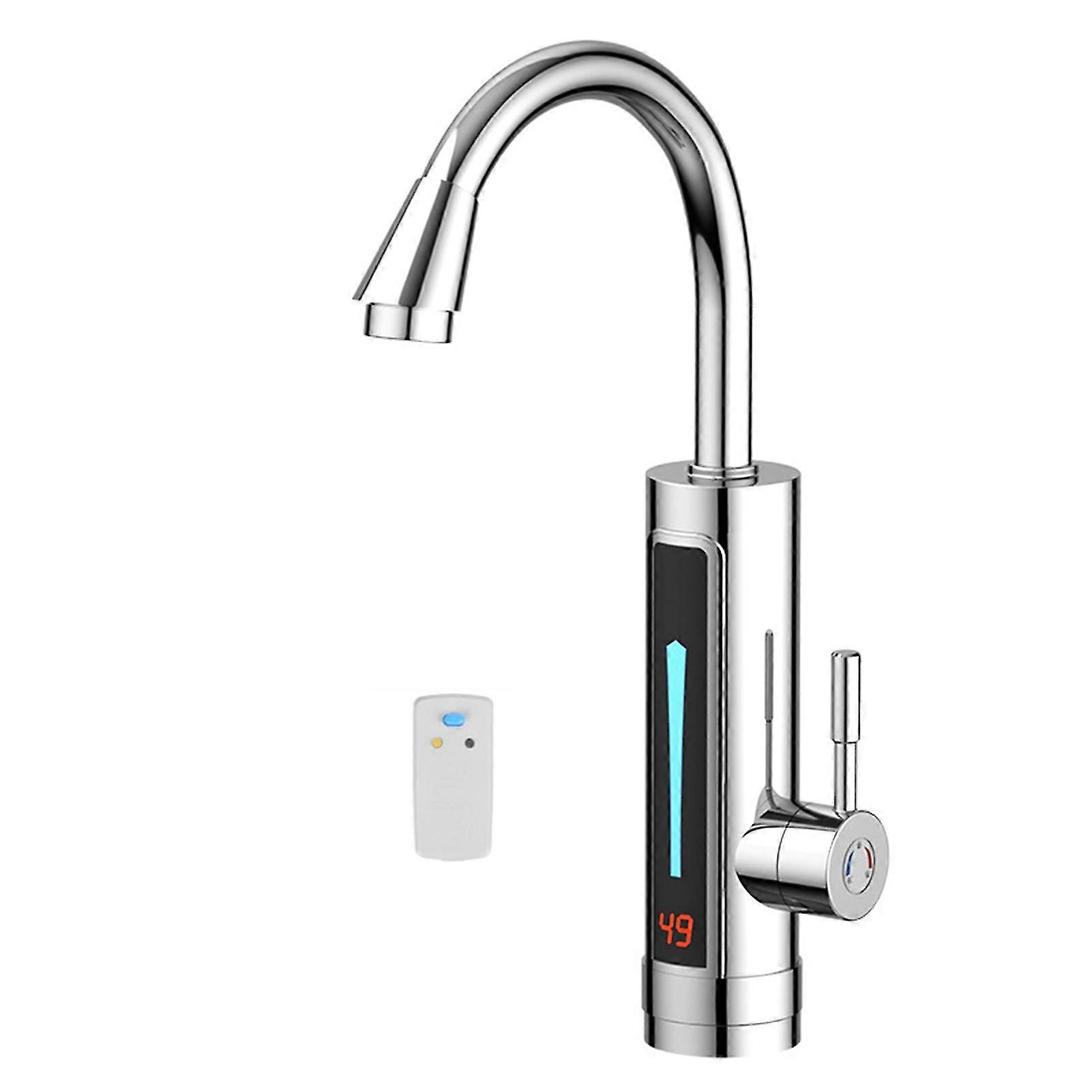 電気3300wは速いインスタント蛇口蛇口の冷たい温水ヒーターの安全な台所を導いた