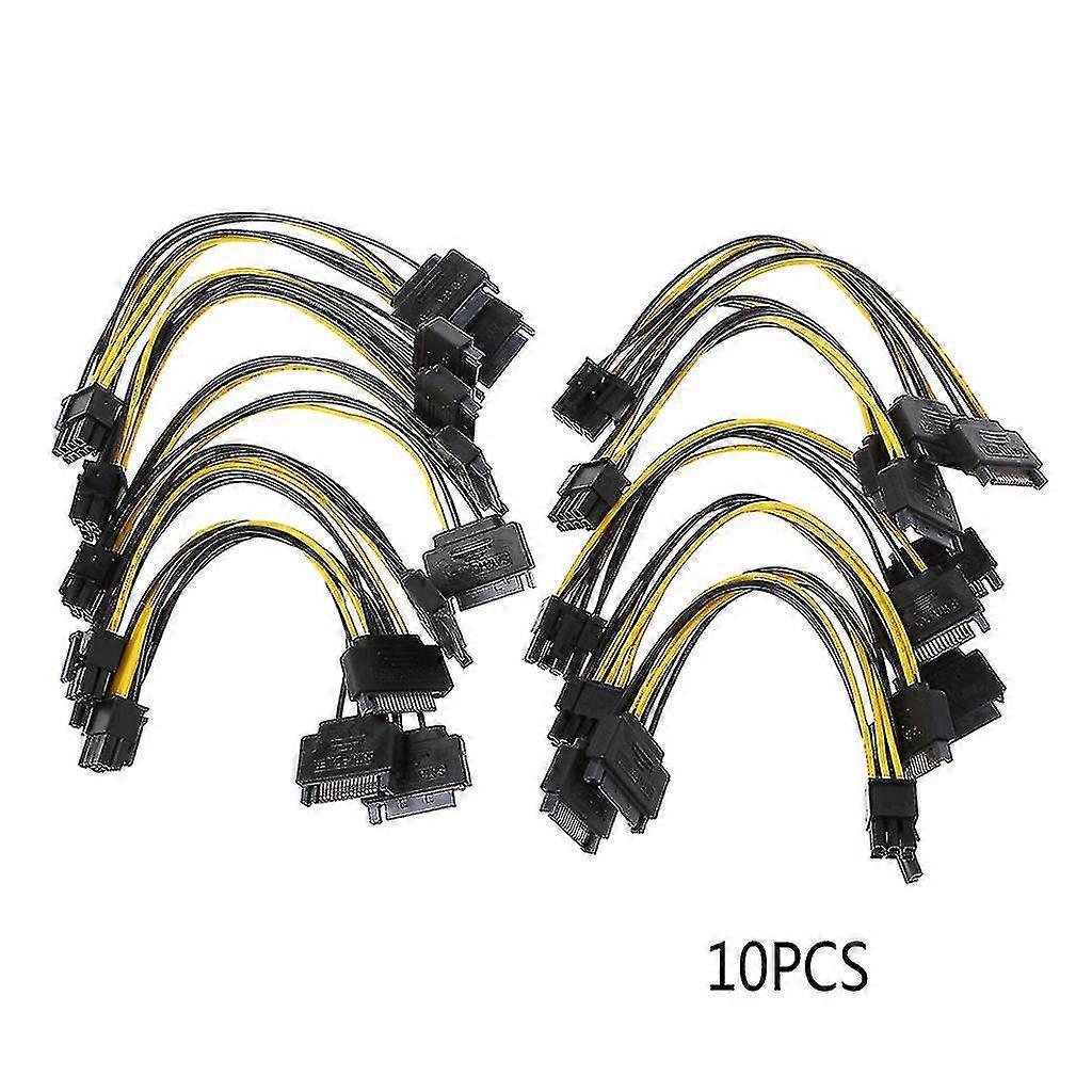 Power Adapter Cable Pcie Sata Power Supply Cable For Bitcoin Miner Mining