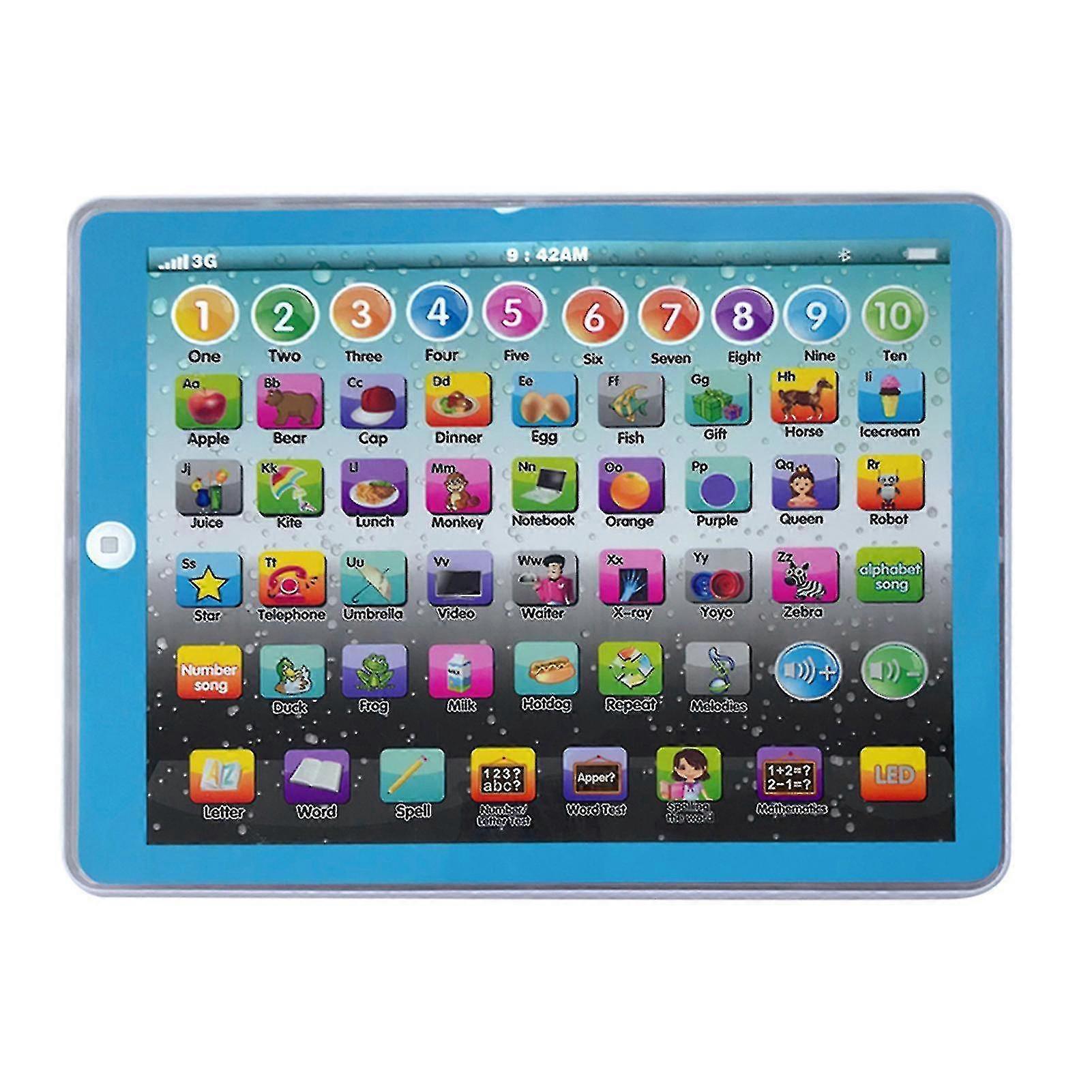 Englanti Oppiminen Tabletti Lelu Lapset Tabletti Esikoulu Varhainen opetus kosketuslevy