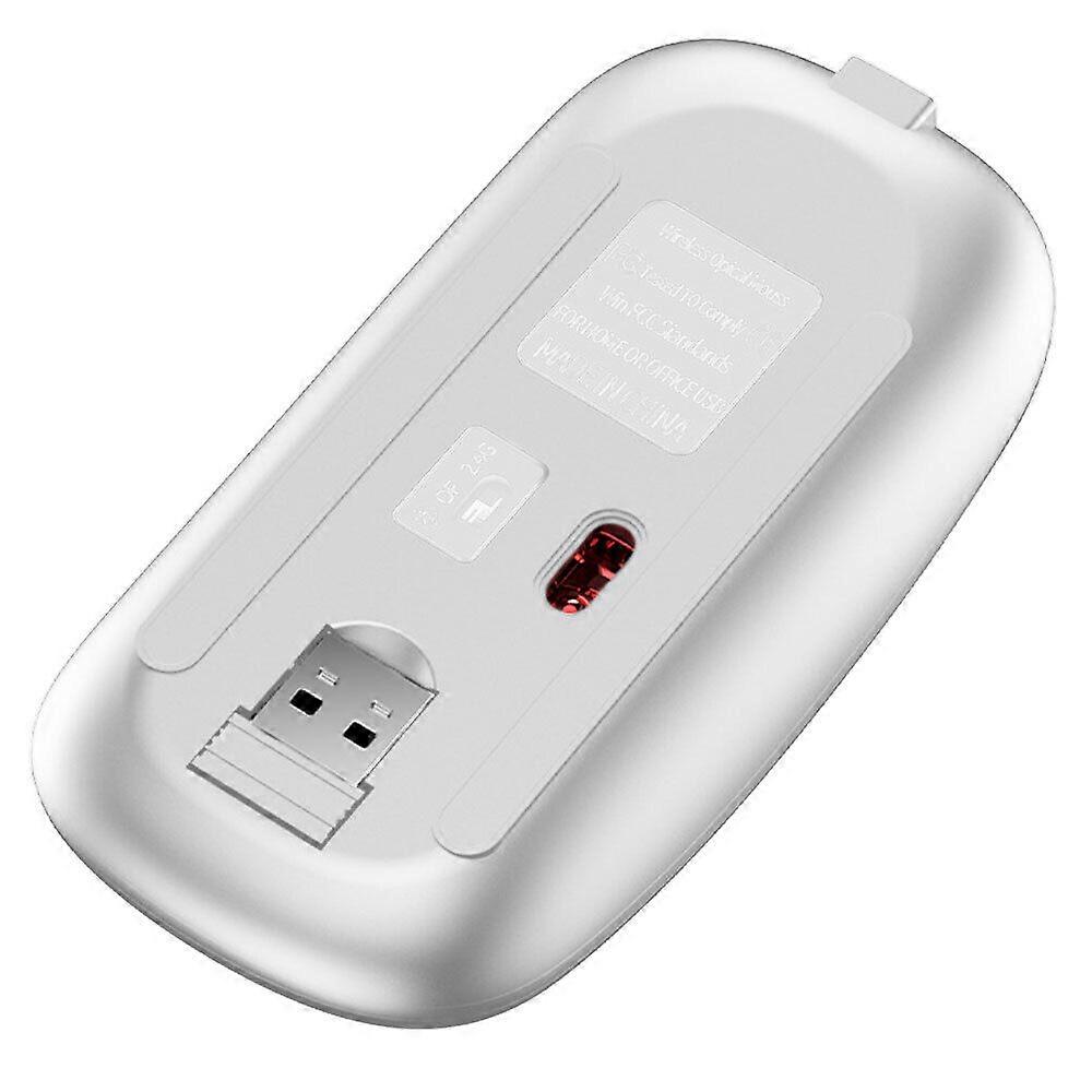 3 Modes Wireless Keyboard And Mouse Set Rechargeable For PC Laptop Full-Size