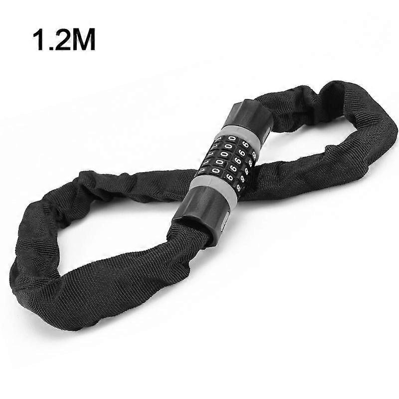 مكافحة السرقة الدراجة الجمع قفل 5 أرقام رمز سبائك الصلب كابل الأمن دراجة نارية سكوتر MTB دراجة قفل الدراجة اكسسوارات