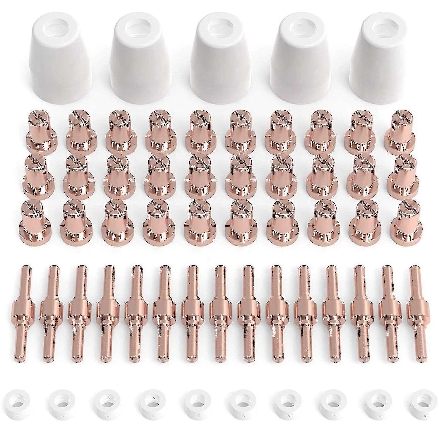 60 κομμάτια των αναλωσίμων κοπής πλάσματος για το φακό Cut40 50 με τον κόφτη πλάσματος Pt31 Lg40