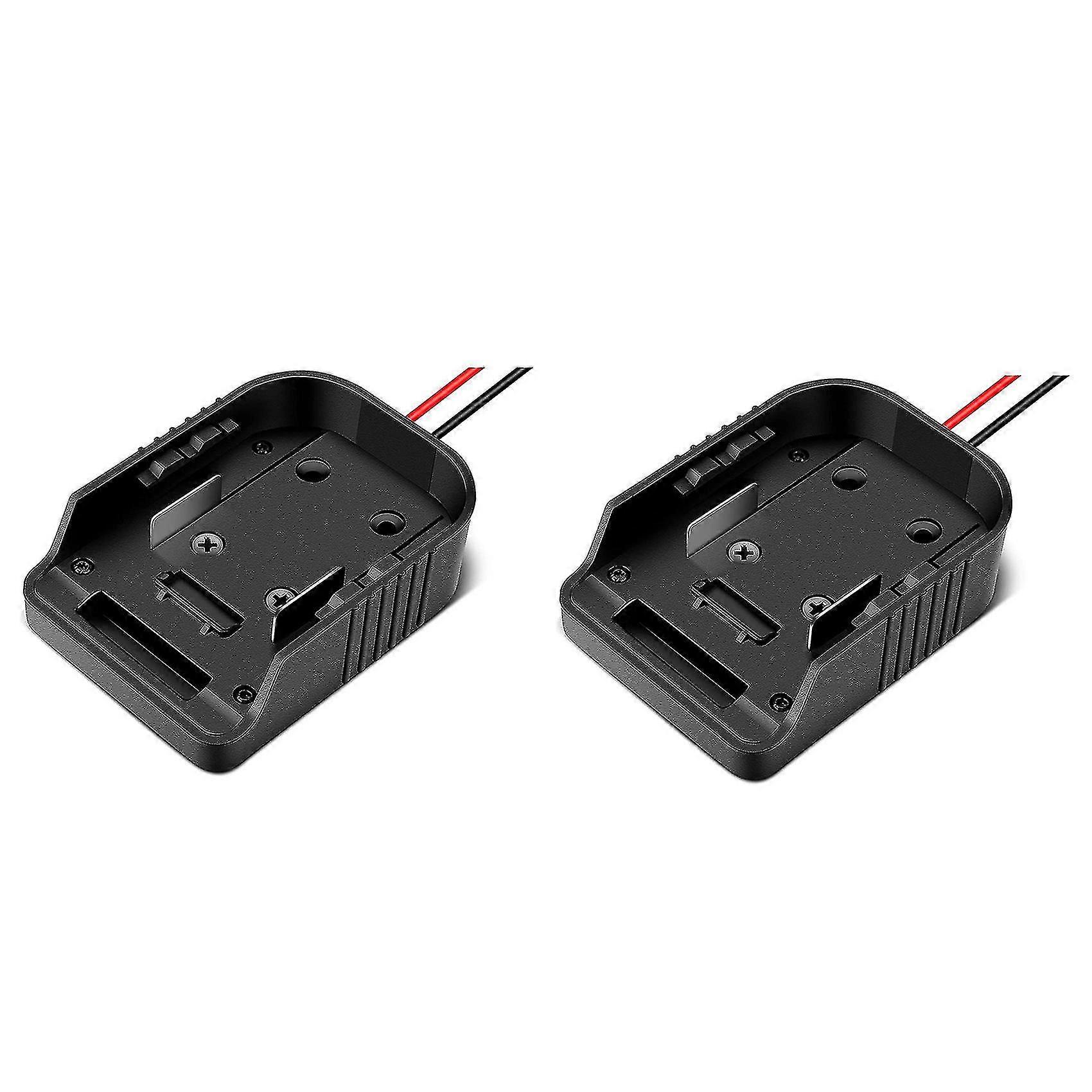 2x Power Wheels Battery Adapter Compatible Makita 18v Battery,power Tool
