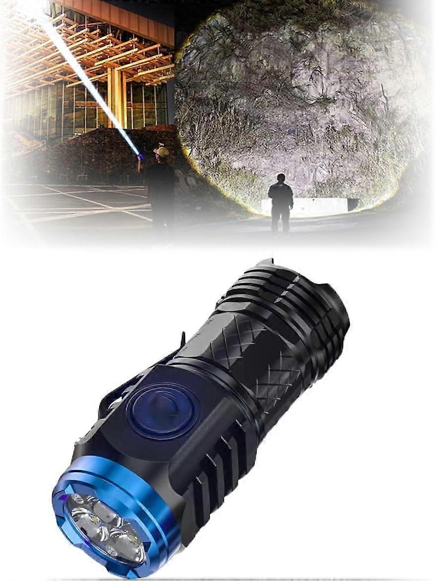 Three-Eyed Monster Mini Flash Super Power Flashlight