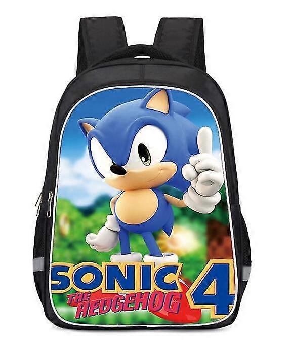 Sonic Super Mario Skolväska Barn Ryggsäck