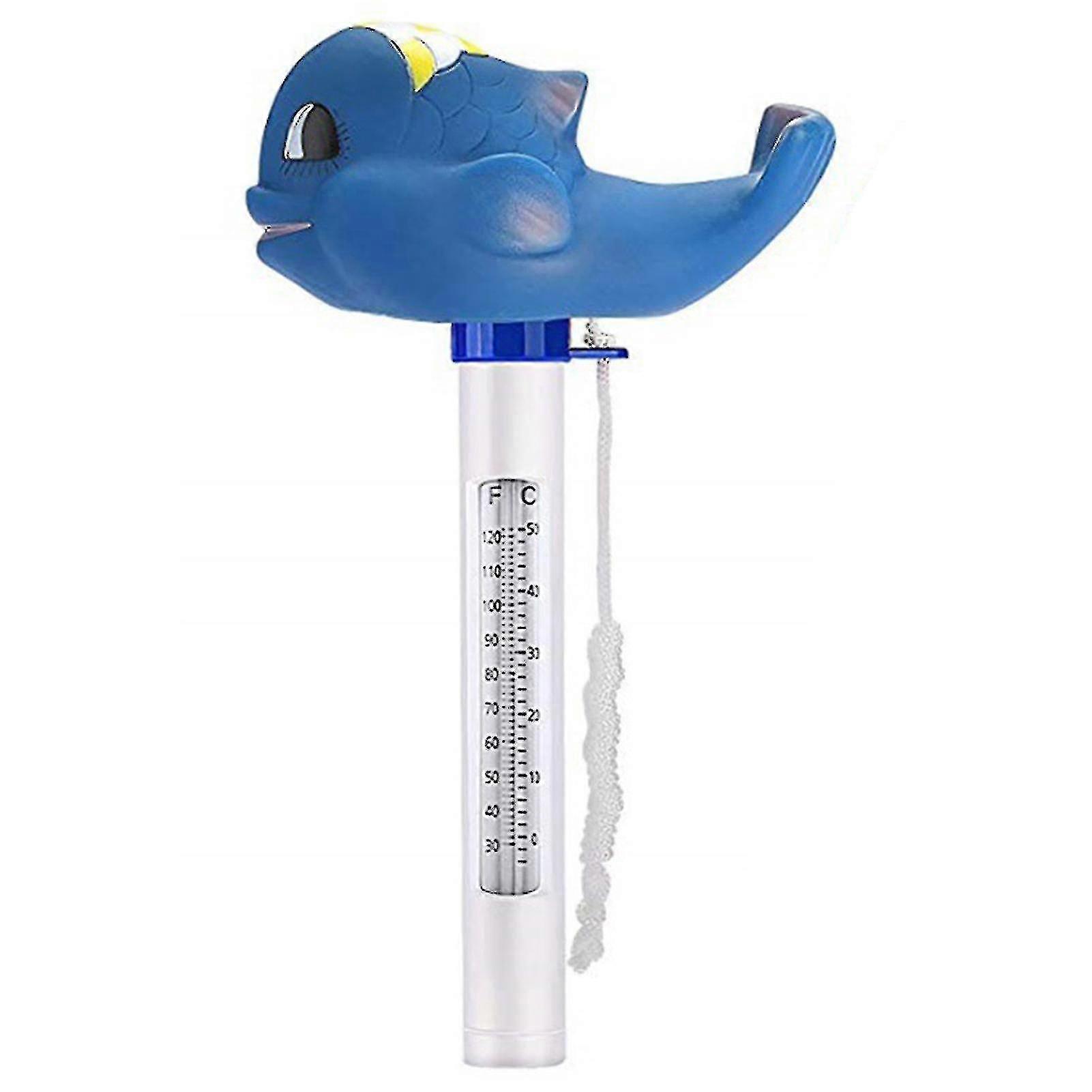 Large Floating Pool Thermometer Water Temperature Thermometers With String For Outdoor &