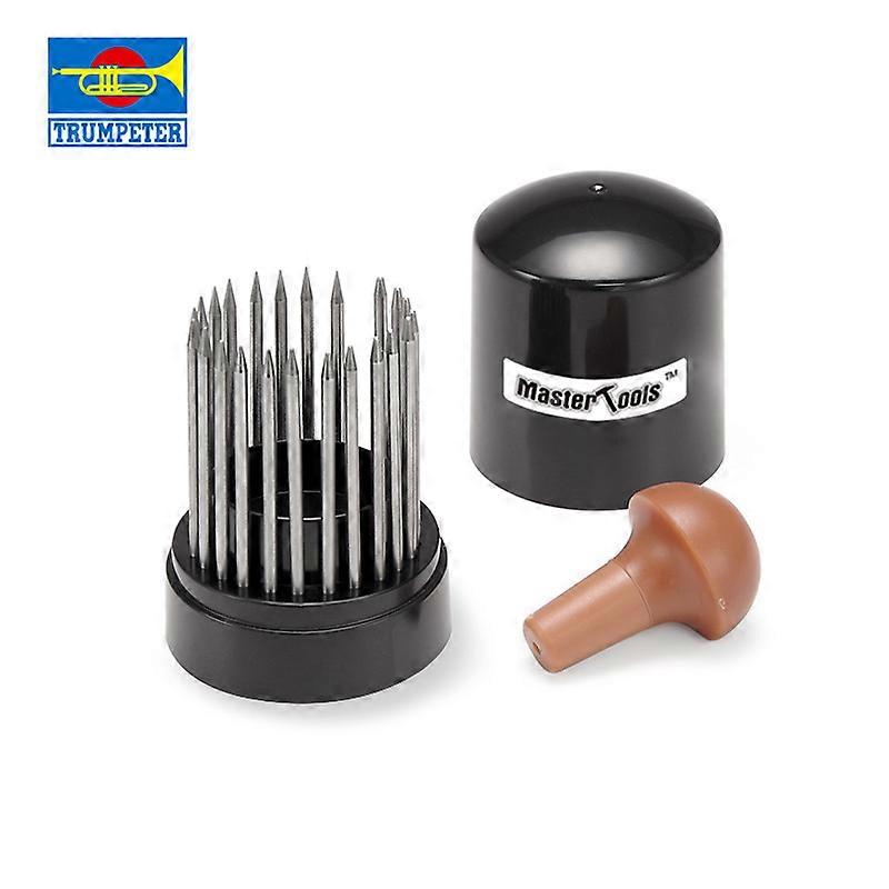 Hobby model building tools Miniature rivet punch maker 0.25-1.35mm 23 sizes For Model DIY detail adding tool