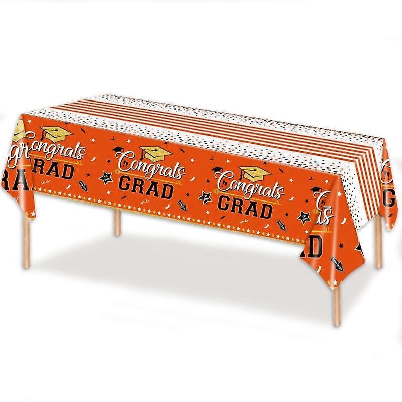 Graduation Tablecloth for Rectangle Tables 54"x108" Waterproof Table Cover 2023