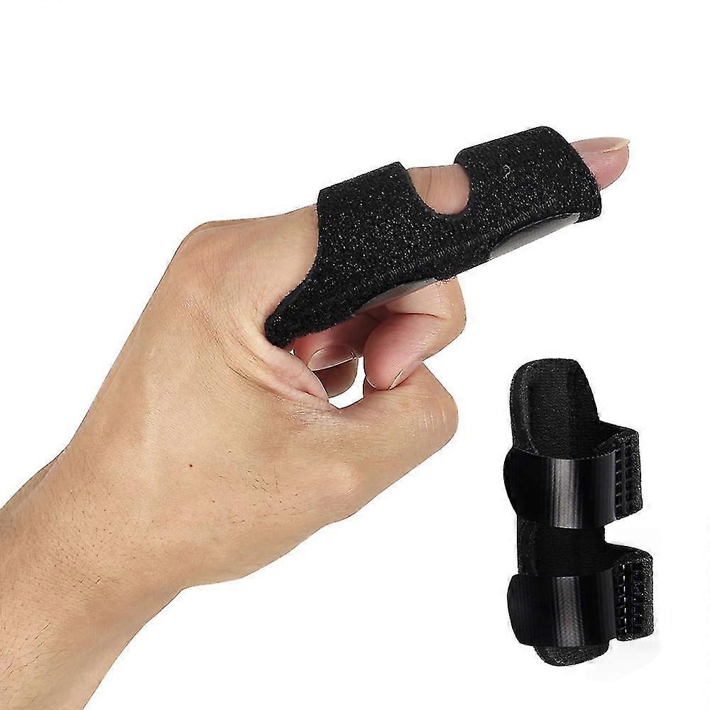 2pc Adjustable Finger Corrector Splint Trigger For Treat Finger Stiffness Pain