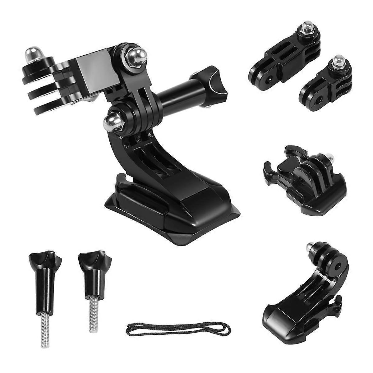 Action Camera Accessories Set For Hero 5 3 4 4K SJ4000 Chest Strap Base Mount Go Pro Helmet Kits