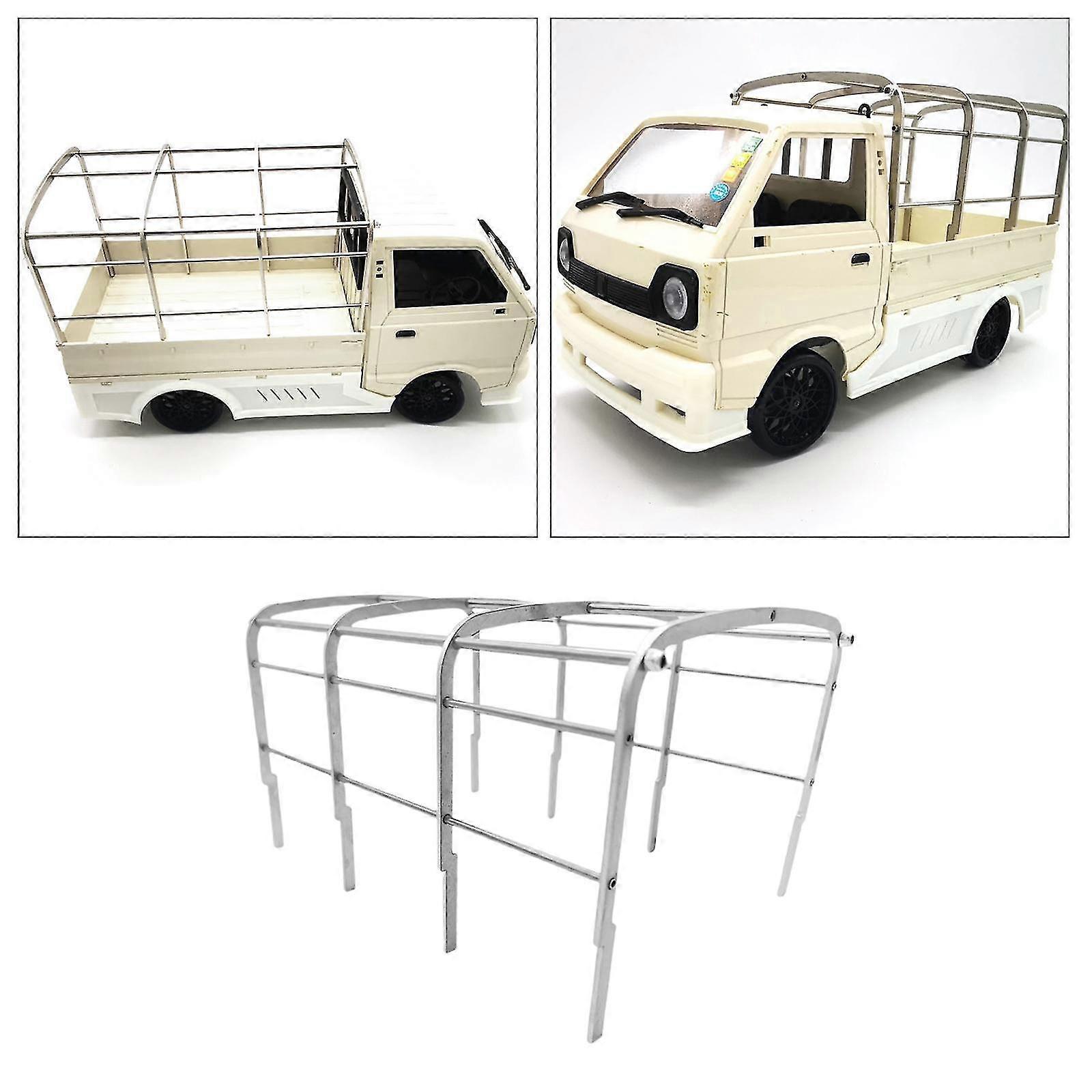 High Railing Tent Frame For Wpl D12 4wd Simulation Rc Car R489 Parts Accs Plastic