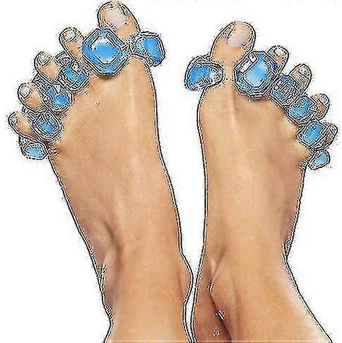 Yogatoes Gems: Gel Toe Stretcher Toe Separator - Choice For Fighting Bunions,hammer Toes, More!